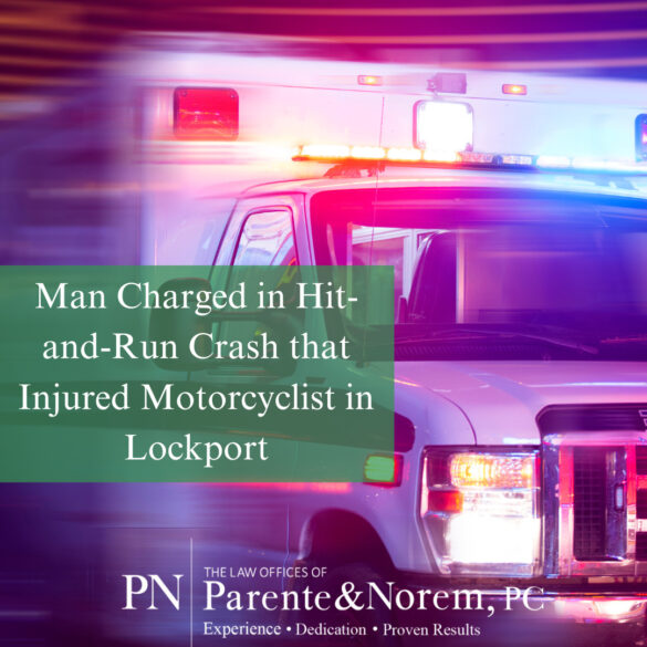 P&N BLOG | Man Charged in Hit-and-Run Crash that Injured Motorcyclist in Lockport